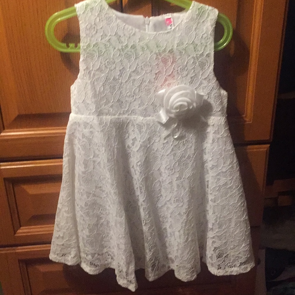 NWT 3T Ivory Lace Dress